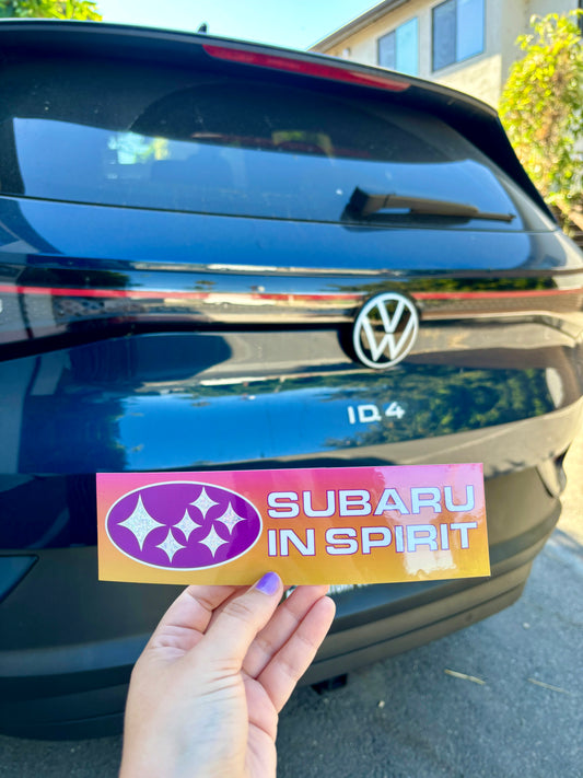 Subaru in Spirit Sticker